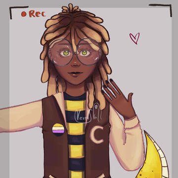 Fully rendered 2 person half body