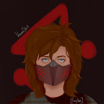 Fully rendered portrait